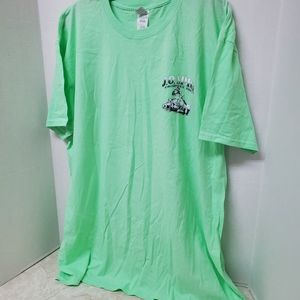 J.O. Spice Company Green Shirt Tee Family Tradition Sz 2XL New